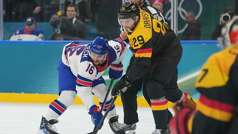 Deutschlands Kapit&auml;n Leon Draisaitl wurde von seinen Gegenspielern verh&ouml;hnt.