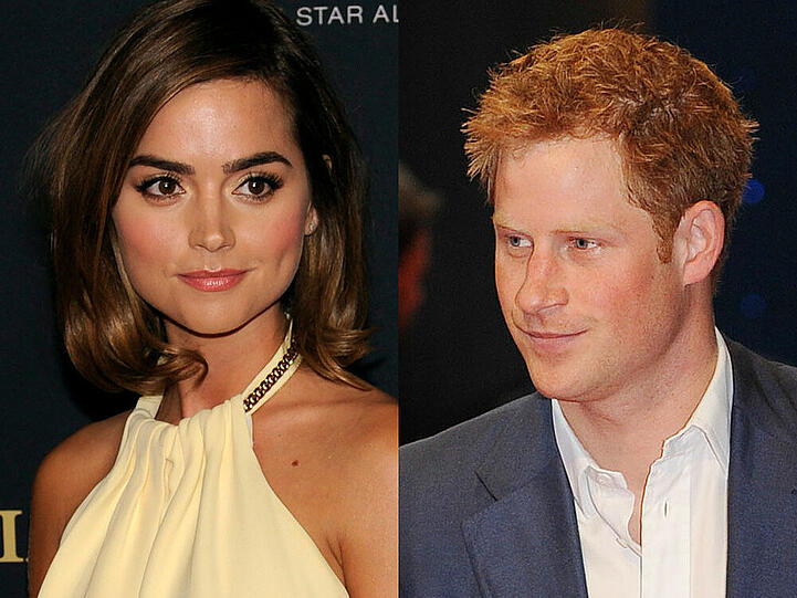 Jenna Coleman soll Prinz Harry den Kopf verdreht haben