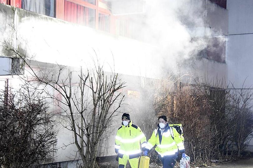 Weitere Bilder vom Feuerwehreinsatz in Freimann.