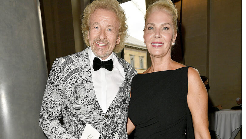 Thomas Gottschalk und Freundin Karina Mross sprechen in Interview über Gesundheit, Sport und Botox