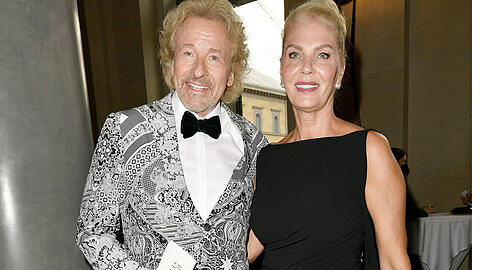 Thomas Gottschalk und Freundin Karina Mross sprechen in Interview über Gesundheit, Sport und Botox