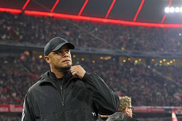 Trainer des FC Bayern: Vincent Kompany Trainer des FC Bayern: Vincent Kompany