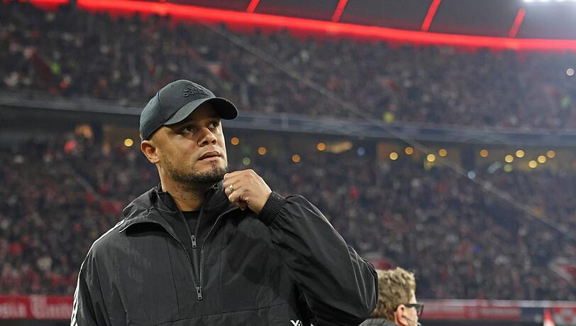 Trainer des FC Bayern: Vincent Kompany Trainer des FC Bayern: Vincent Kompany
