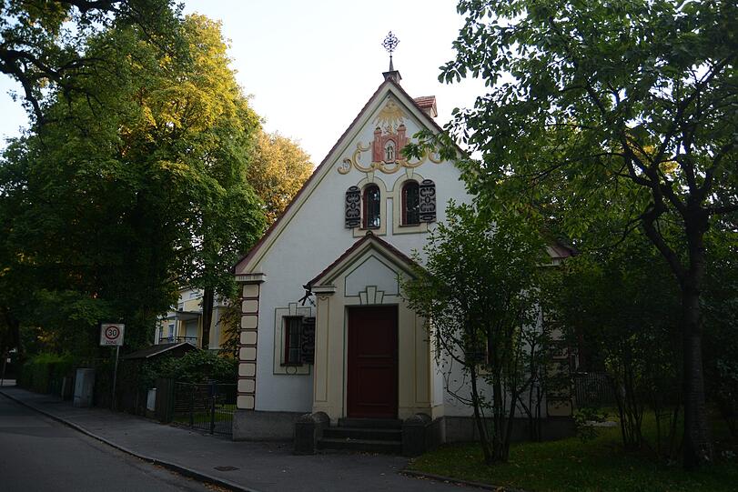 Das alte Zollhaus an der Wolfratshauser Straße.
