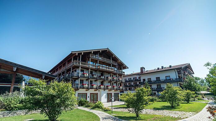 Der FC Bayern verbringt sein Quarantäne-Trainingslager im Hotel Achental in Grassau am Chiemsee.