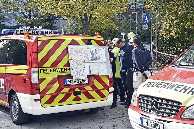 Die Schule musste evakuiert werden.