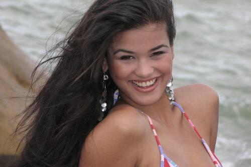 So liebten sie ihre Fans: Mariana Bridi posiert für einen Fotografen.