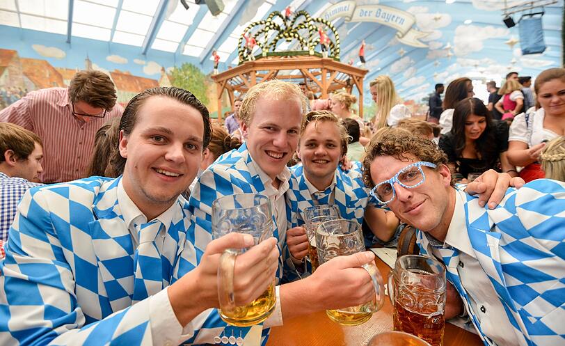 Was darf auf dem größten Volksfest der Welt nicht fehlen? Natürlich die Holländer!