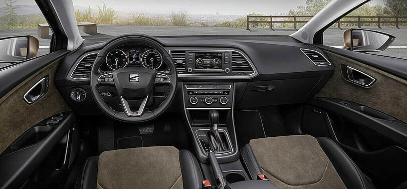 Ein bisschen höher und dezent elegant-rustikal ist der neue Seat Leon X-perience ausgefallen.
