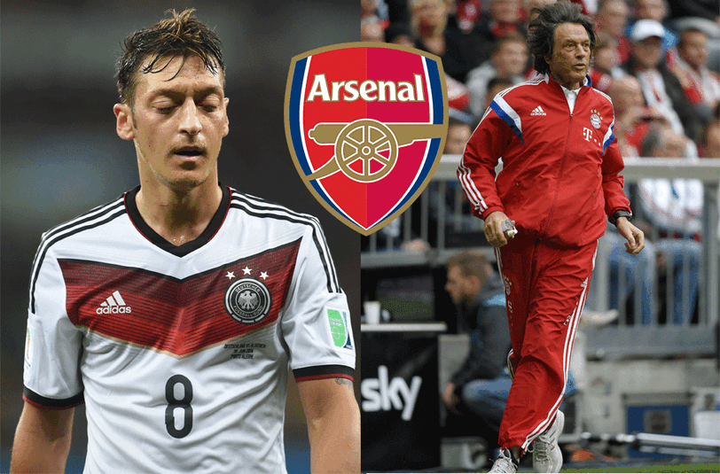 Mesut Özil war am Mittwoch zur Behandlung bei Müller-Wohlfahrt.