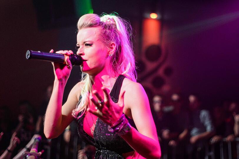 Mia Julia in der Nachtgalerie: Die Bilder zum Durchklicken.