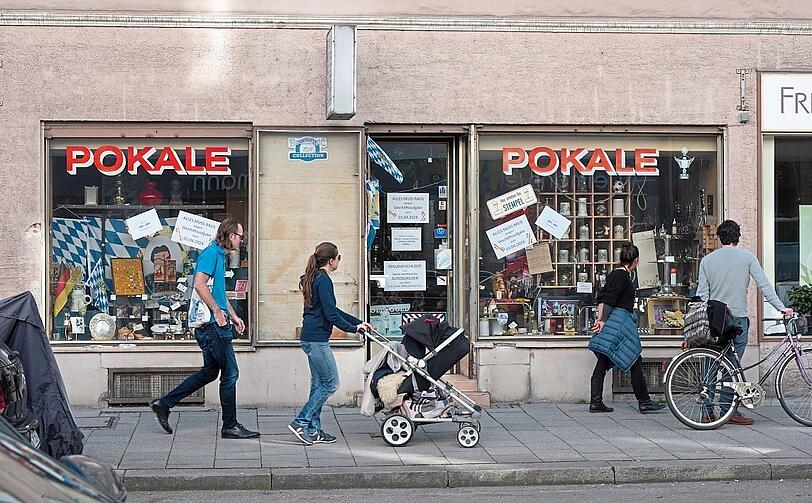 Dieses Geschäft war sicher eines der ältesten in der Straße und eine Haidhauser Institution.