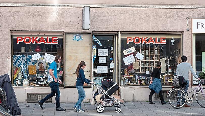 Dieses Geschäft war sicher eines der ältesten in der Straße und eine Haidhauser Institution.