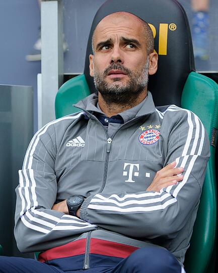 Trotz Anweisungen von Coach Pep Guardiola: Am Ende reichte es für die Bayern nur zu Platz vier.