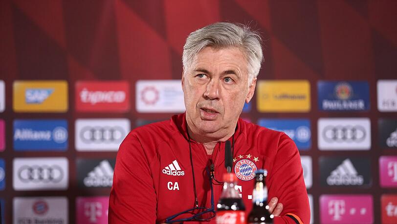 Carlo Ancelotti: "Ich bin sicher, dass wir morgen besser zusammenarbeiten." Carlo Ancelotti: "Ich bin sicher, dass wir morgen besser zusammenarbeiten."