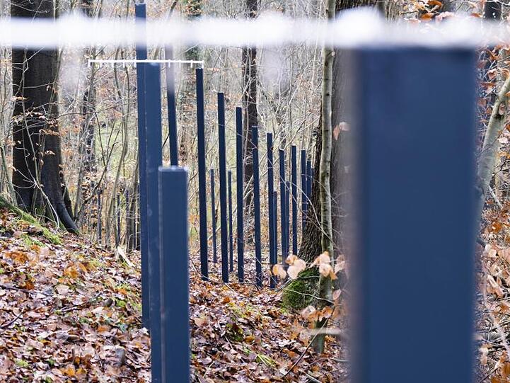 In wenigen Tagen dürfte der umstrittene Wildschweinzaun an der deutsch-dänischen Grenze fertig sein.