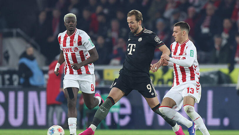 &Uuml;berall auf dem Platz zu finden: Bayern-St&uuml;rmer Harry Kane.