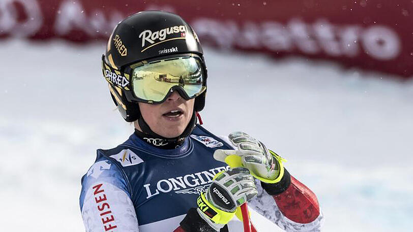 Lara Gut ist im Training in St. Moritz gestürzt.