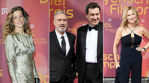 Marie Bäumer, Roland Emmerich, Markus Söder, Veronika Ferres