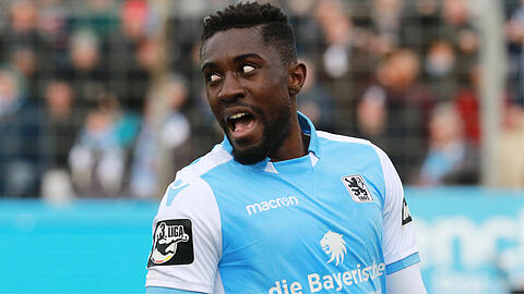 Von Arminia Bielefeld zum TSV 1860 ausgeliehen: Prince Osei Owusu.