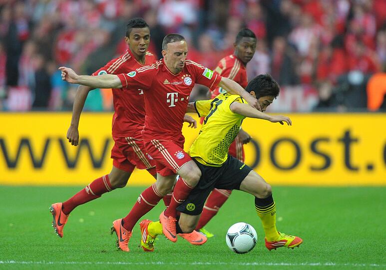 FRANCK RIBERY: Note 4. Riskierte viel, ging von Beginn an ins Eins gegen Eins über links. Kam selten durch, verhädderte sich oft. Half Alaba in der Defensive kaum. Unkonzentriert im Abspiel. Traf aus dem Nichts zum 2:4.