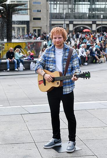 Platz 9: Sänger Ed Sheeran verdiente 110 Millionen US-Dollar