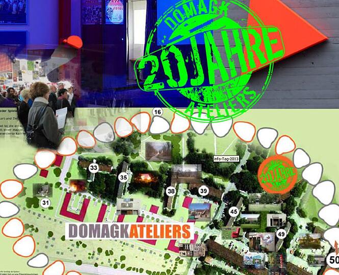 Am 18. August feiern die Domagkateliers 20. Jubiläum.
