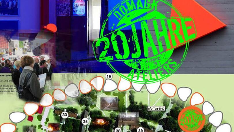 Am 18. August feiern die Domagkateliers 20. Jubiläum. Am 18. August feiern die Domagkateliers 20. Jubiläum.