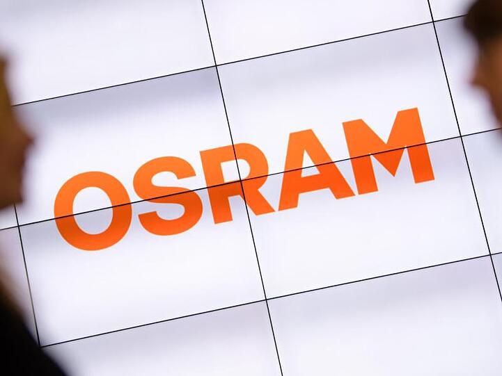 Das Osram-Logo. Foto: Matthias Balk/Archivbild