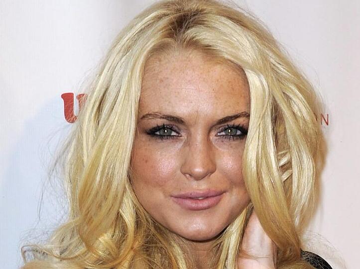 Macht nicht nur durch ihre Filme auf sich aufmerksam - Lindsay Lohan.