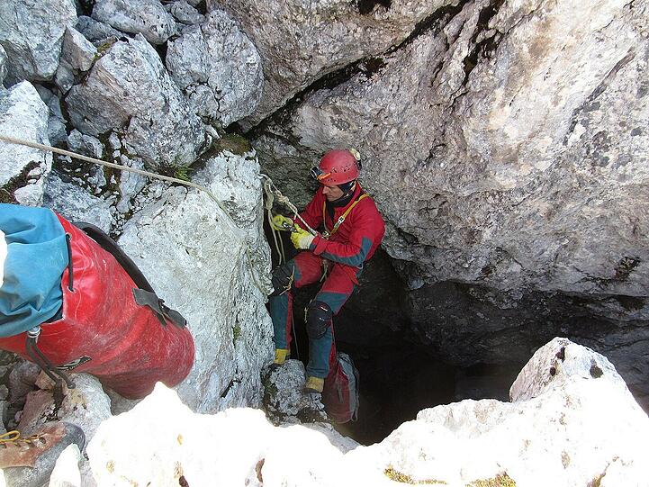 Dramatische Rettungsaktion in der Riesending-Schachthöhle im Berchtesgadener Land - die Bilder.