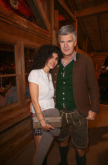 Janine Eke-White mit Andreas Rüter