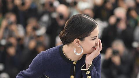 Selena Gomez hat Spaß in Cannes.
