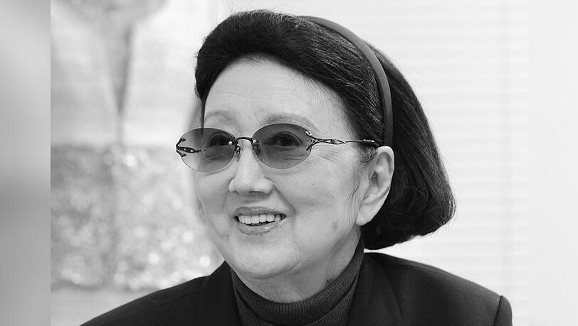 Hanae Mori verwendete in ihren Designs häufig Schmetterlinge.