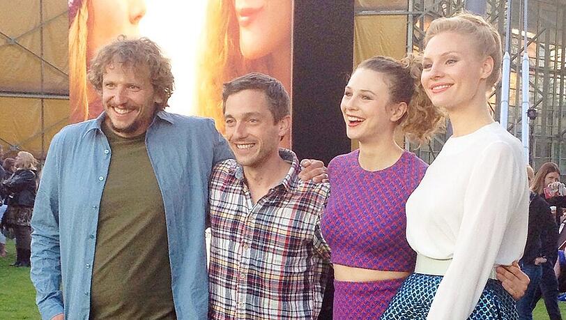 Sicher nicht die letzte Premiere in München: Marcus H. Rosenmüller, Volker Bruch, Anna Maria Sturm und Rosalie Thomass Sicher nicht die letzte Premiere in München: Marcus H. Rosenmüller, Volker Bruch, Anna Maria Sturm und Rosalie Thomass