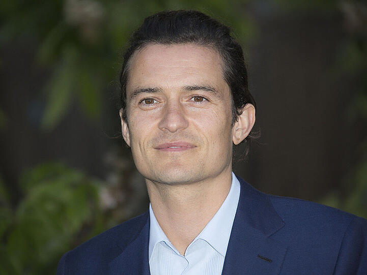 Noch solo: Orlando Bloom bei einer Veranstaltung im Juli
