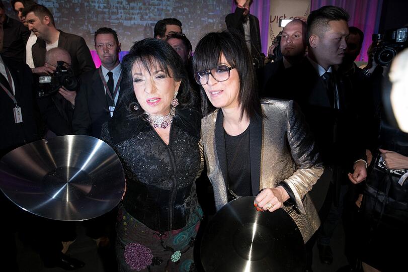 Ausgezeichnet: Unternehmerin Regine Sixt (l.) und Sängerin Nena.