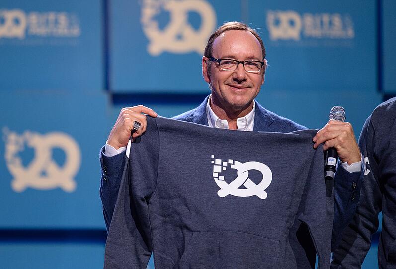 Auch US-Schauspieler Kevin Spacey war mit von der Partie