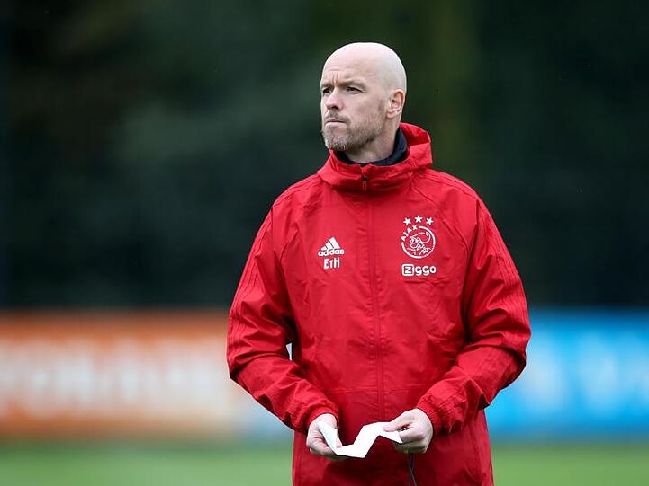 Erik ten Hag führte Ajax Amsterdam in der vergangenen Saison ins Champions-League-Halbfinale.