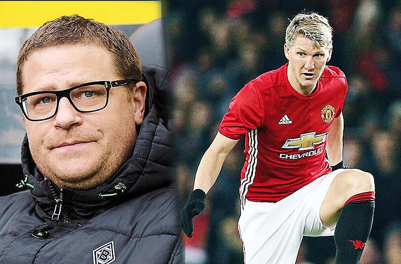 Umgehend dementiert: Bastian Schweinsteiger wird seine Karriere nicht bei Borussia Mönchengladbach ausklingen lassen.
