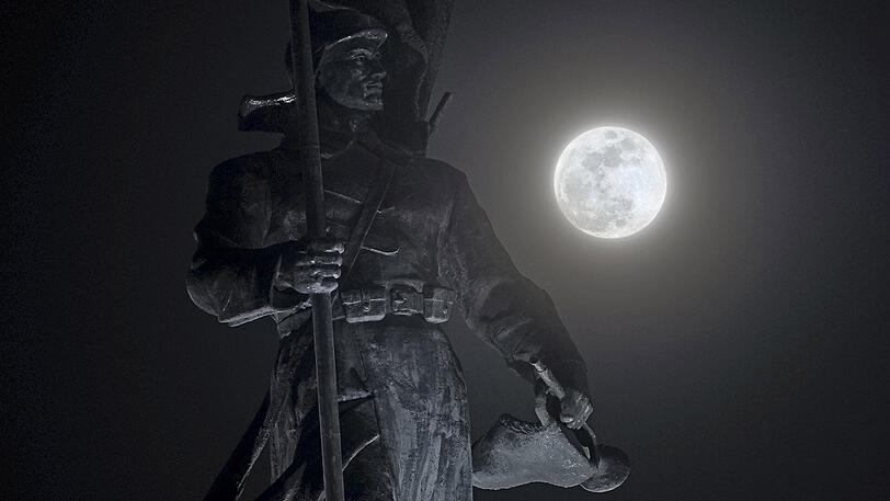 Vollmond in Russland