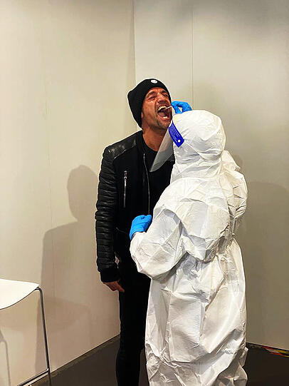 Auch Ex-GNTM-Juror Peyman Amin lässt sich auf das Coronavirus testen.