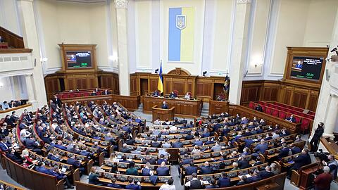 Das ukrainische Parlament muss der Ernennung des neuen Ministerpr&auml;sidenten noch zustimmen. (Archivbild)
