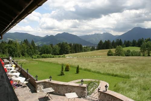In ruhiger Lage: Das Restaurant Am Sonnenbichl.