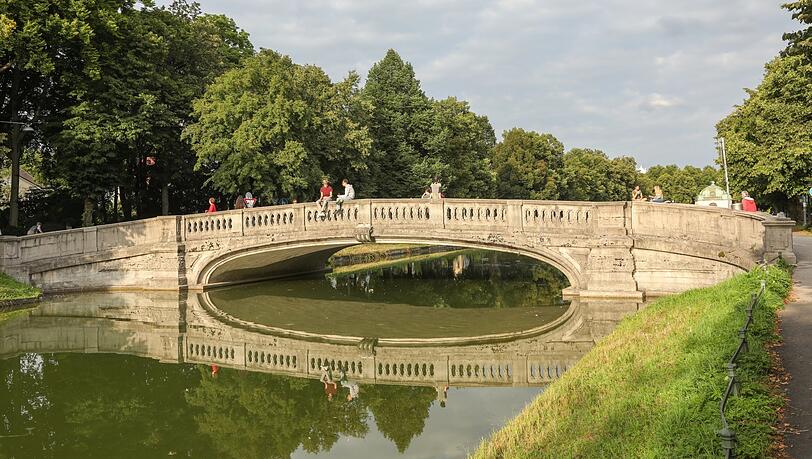 Die Gerner Brücke verbindet Neuhausen und Nymphenburg. (Archivbild)