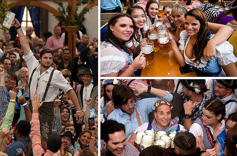 Das 183. Oktoberfest ist eröffnet. Die Bilder vom ersten Wiesn-Tag.