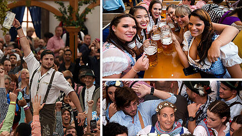 Das 183. Oktoberfest ist eröffnet. Die Bilder vom ersten Wiesn-Tag.