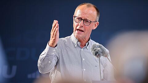 Friedrich Merz formuliert Ziele für seine Partei zur Bundestagswahl 2025. (Archivbild)