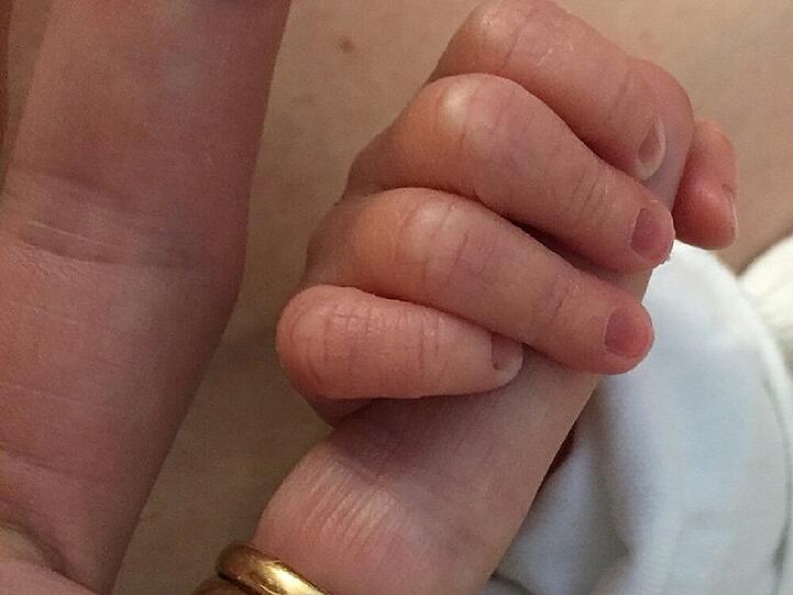 Hand in Hand: David Gardner und sein Sohn