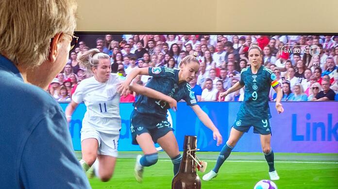 Fast 18 Millionen Menschen fieberten beim EM-Finale der Frauen mit.